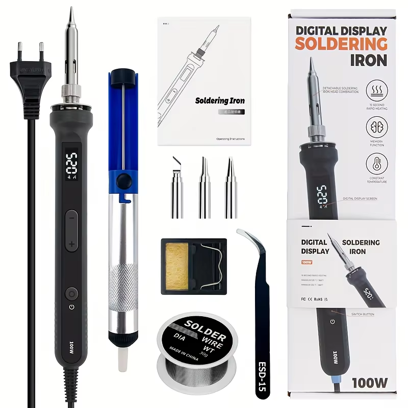 100W Digital Soldering Iron Ki - đánh giá và giá Electronics Repair And Maintenance