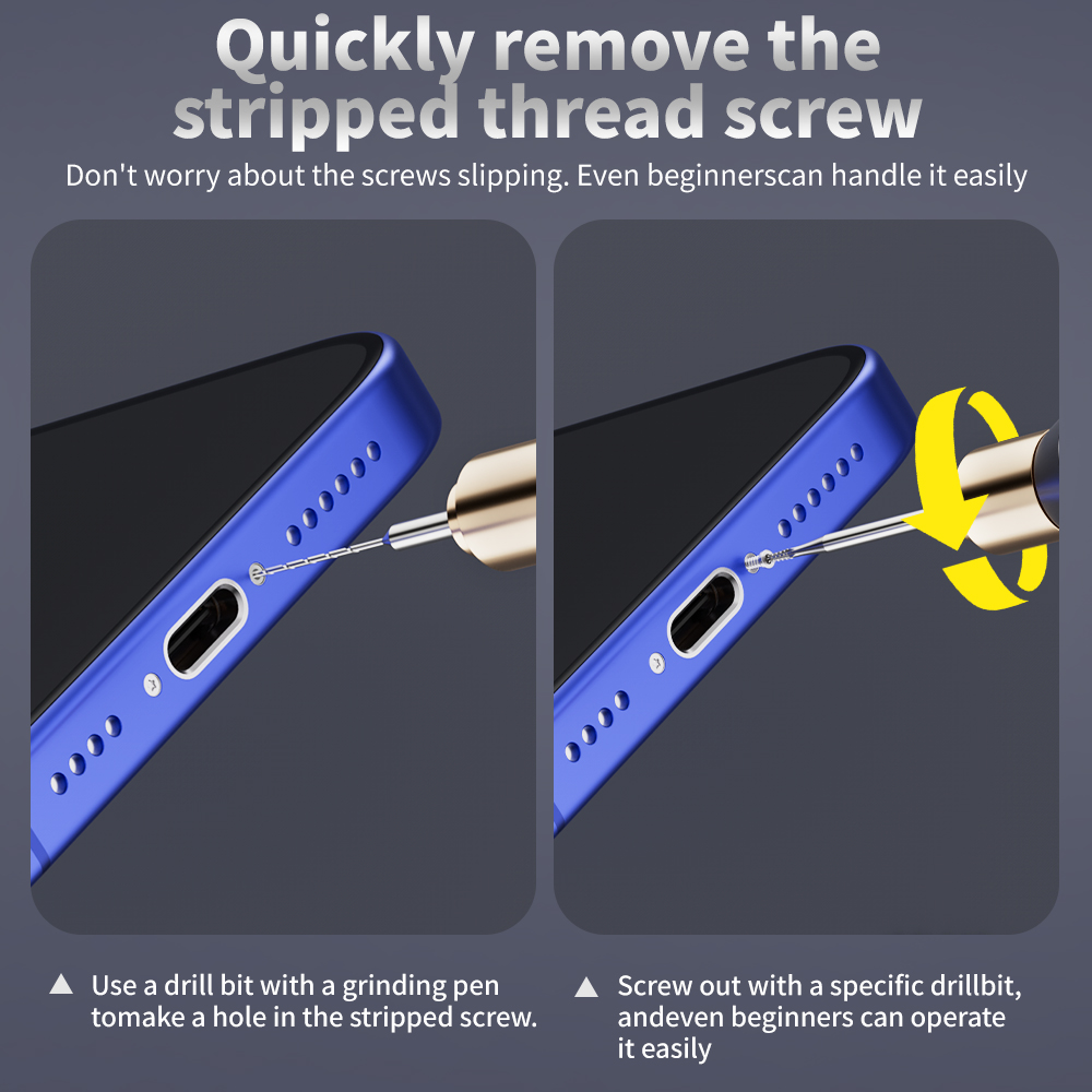 2Pcs Sliding Drill Bit Alloy S - đánh giá và giá Electronics Repair Business