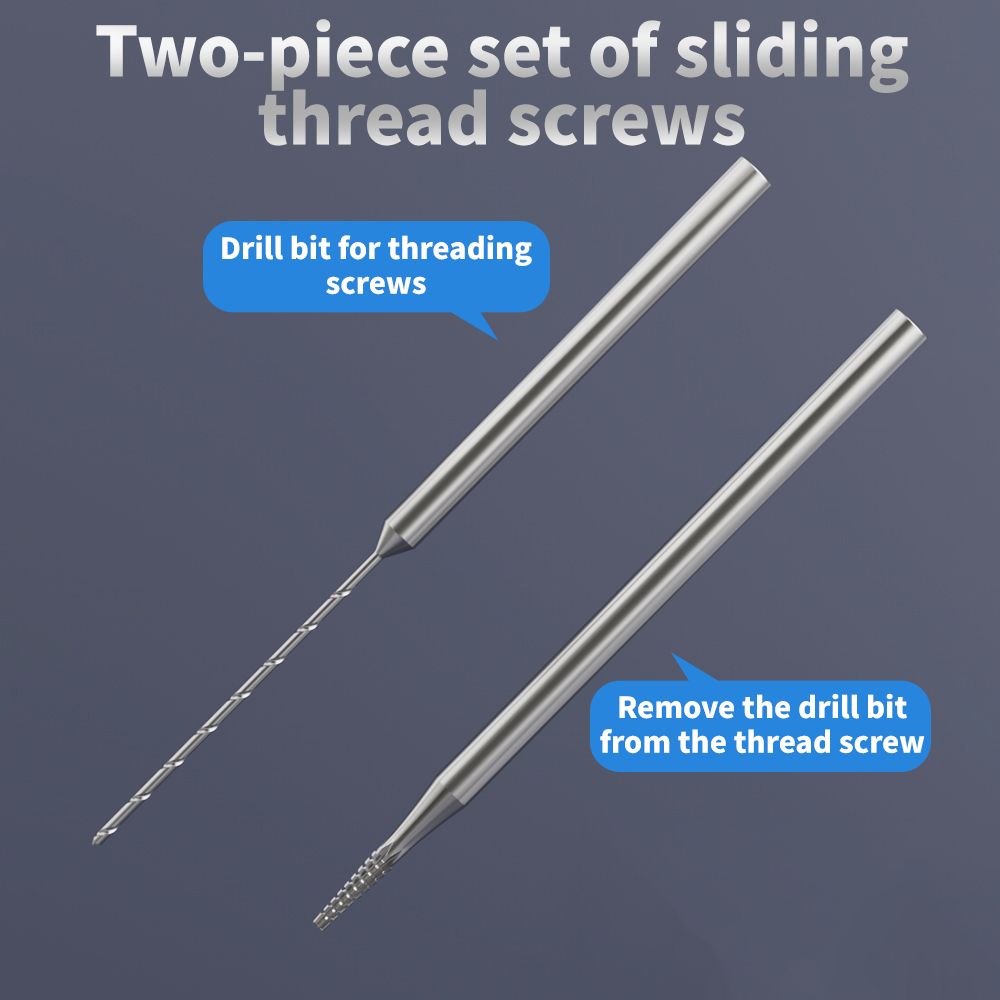 2Pcs Sliding Drill Bit Alloy S - đánh giá và giá Electronics Repair Business