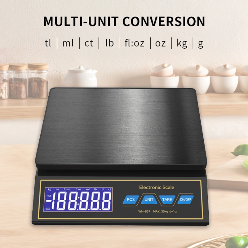 LCD Digital Kitchen Scale 30kg - đánh giá và giá Electronics Repair And Maintenance